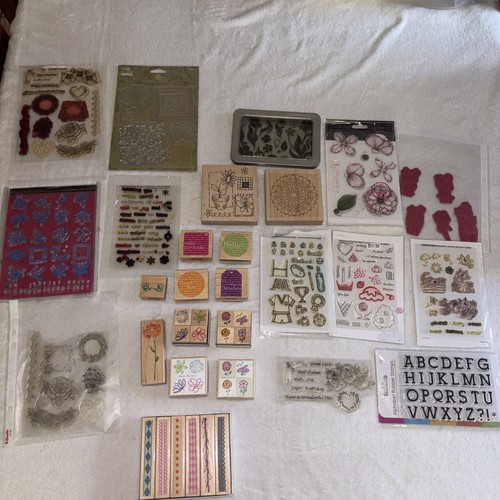 Mixed craft rubber stamp - rubber,