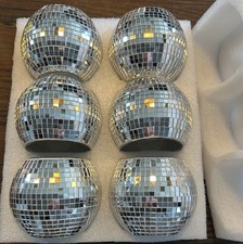 6 Pcs Disco Ball Candle Holder