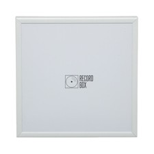 Record Box - Vinyl Frame - 7" Vinyl Frame - Aluminium White
