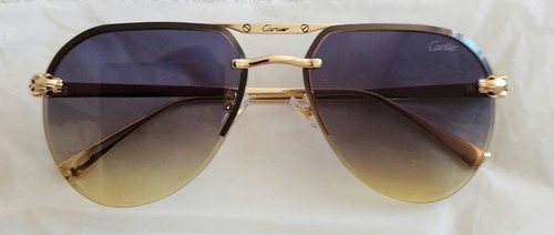 Cartier sunglasses gold - cartier,