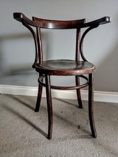 A Polish A.P.M.  Steam-Bent Beechwood Chair.   A  Thonet-style chair.