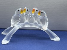 Swarovski Figurine 199123 Lovebirds 10,5 " Top