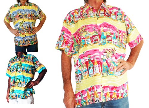 Loud hawaiian men shirt - hawaiian, men's