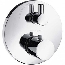 Hansgrohe 15701000 Therm.conc.f-set w.shut-off cyl.hdl. Inc Ibox
