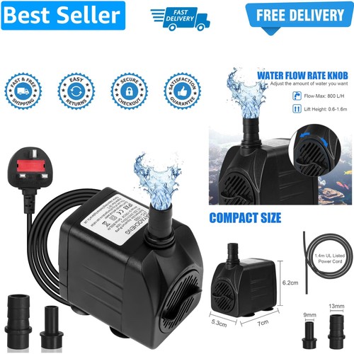 Submersible water pump800l - water, pump800l/h