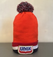 UNOX Orange Beanie Striped Beanie Hat Netherlands Merchandise
