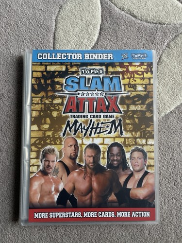 2010 topps wwe - slam, attax