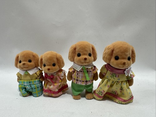Calico critters toy poodle - calico,