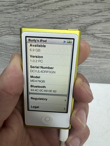 Apple ipod nano - nano, 7th