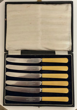 Vintage Boxed Set 6 Faux Bone