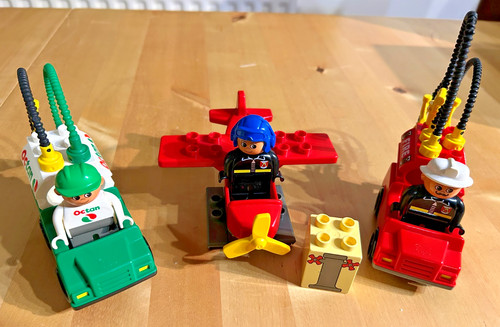 Lego duplo fire - fire, plane,
