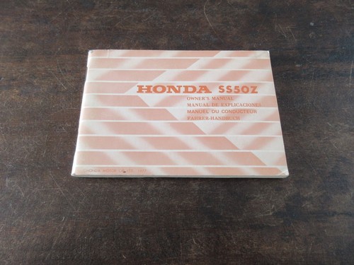 Honda ss50 ss50z - honda,