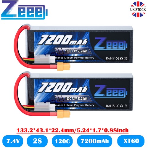 Zeee lipo battery 7 4v - lipo, 7.4v