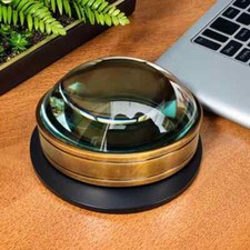Vintage Desk Magnifier Glass