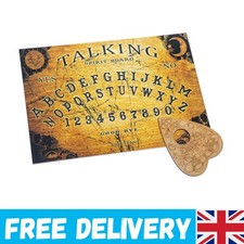 12x9 Inch Wooden Ouija Board with Planchette - Perfect for Parties & Gatherings