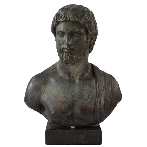 Asclepius god healing bust - asclepius, of
