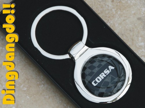 Tag alloy chrome keyring - tag,