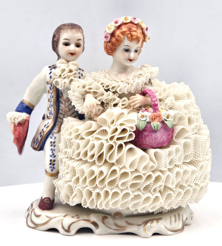 Irish dresden rare porcelain - dresden,