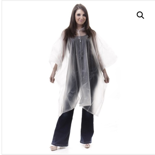 Pvc resuable hooded rain - resuable,