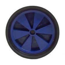 2x Dinghy Launch Trolley Wheels 10" Sand Hopper Solid Wheels and tyre Blue