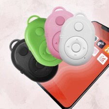 Remote Wireless Page Turner Camera Shutter Selfie Button Clicker