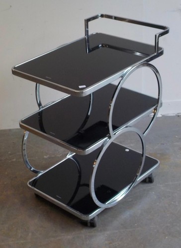 Chrome black glass - &,