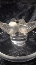 Lalique Crystal Kissing Love