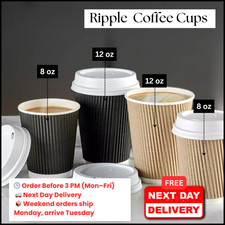 Double Wall Ripple Coffee Cups