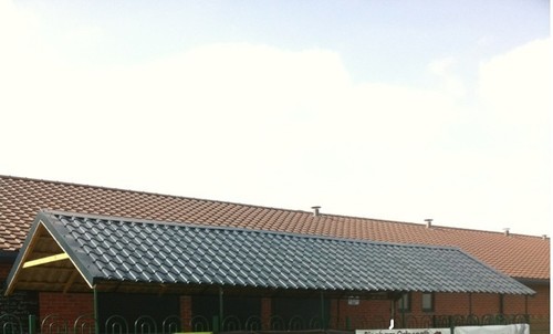 Tile effect roofing - tile,
