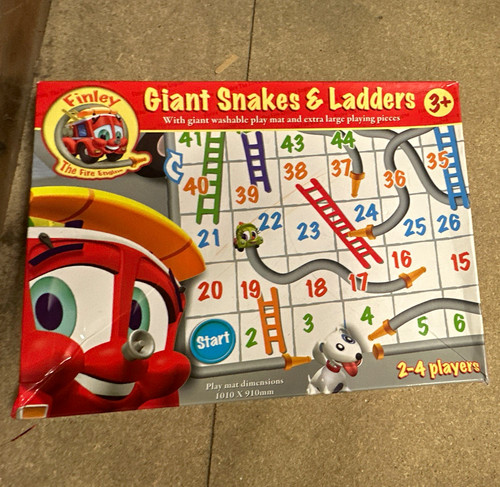 Finley giant snakes ladders - snakes,
