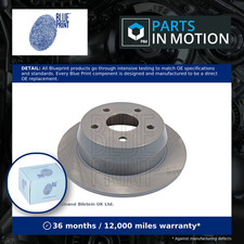 2x Brake Discs Pair Solid fits