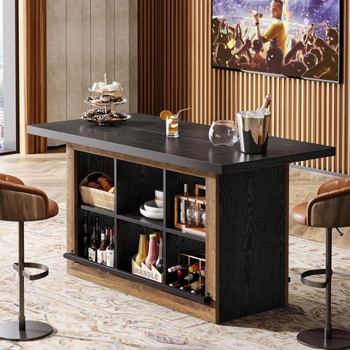 Kitchen island with - island, storage