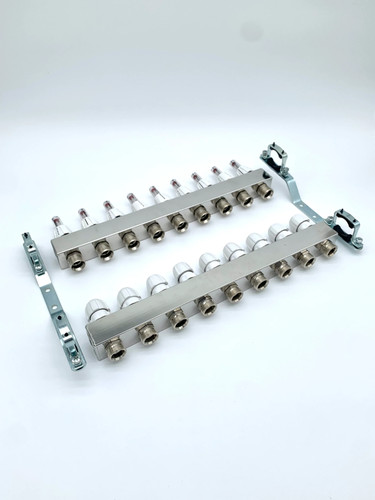 Port underfloor heating - 9-port,