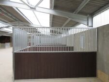 Internal stables, American barn, Loose box, stables, Galvanised, Plastic Resin
