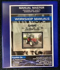 Same Explorer Tractor Workshop