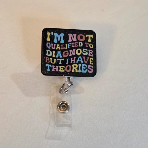 Funny nurse badge reel i - reel, –