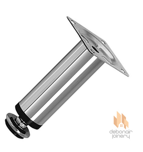 Cabinet feet chrome 150mm - feet,