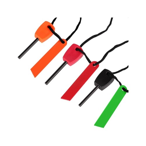 Survival flint steel striker - steel,