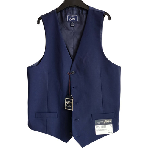 Size boys vest navy blue - 18,