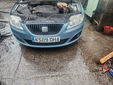 2009 - 2014  Seat Exeo MK1 Estate - Front Bumper In Blue LN5T Small Marks
