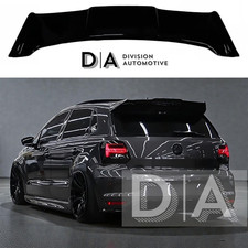 VW POLO MK5 6R 6C GTI R BATMAN STYLE REAR ROOF SPOILER BOOT WING KIT GLOSS BLACK