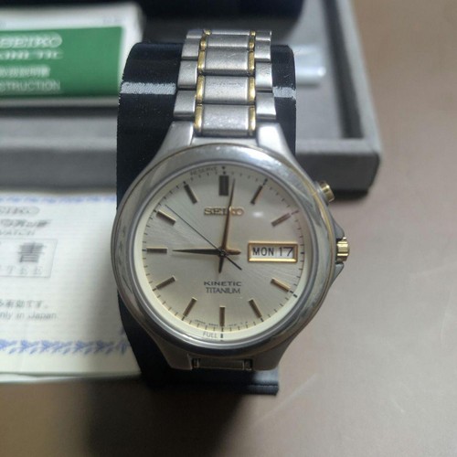 Seiko kinetic titanium - seiko, watch