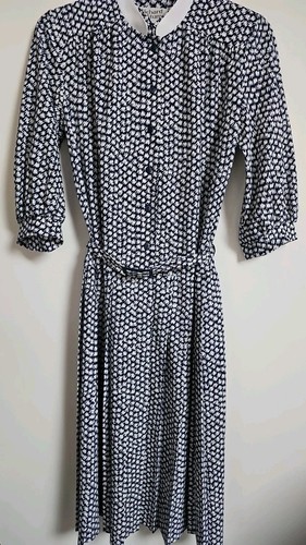 Vintage 80s modest dress - 80s,