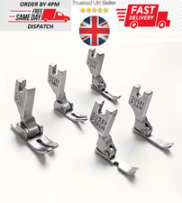 Industrial Sewing Machine Presser Feet High Shank Foot for Zippers Piping Stitch