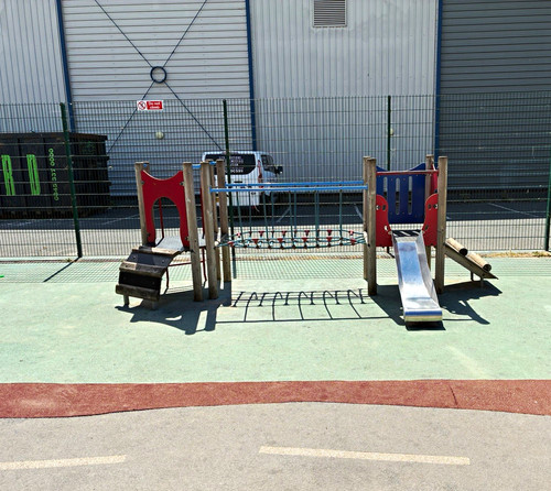 Wooden kids outdoor playground - kids,