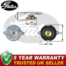 Gates Radiator Cap Fits Spitfire 2000 TR6 Spider Alfasud Alfetta + Other Models