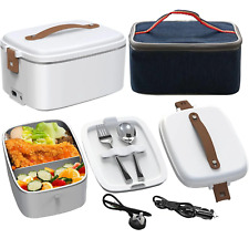 Electric Lunch Box Food Heating Portable Bento Travel Car Office Warmer UK Plug
