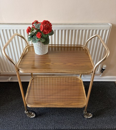 Vintage retro two tier hostess - tier,
