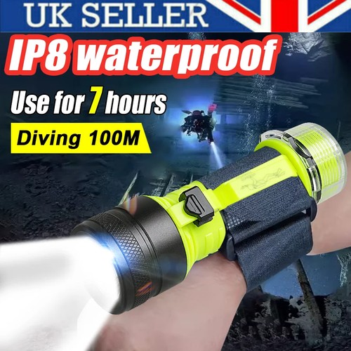 Led scuba diving - scuba, flashlight