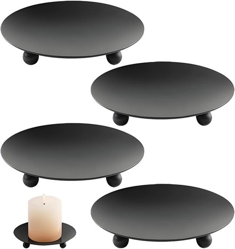 4pcs candle holders for - candle, pillar